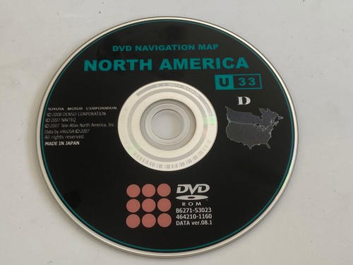2006 2007 2008 2009 TOYOTA SIENNA LIMITED XLE NAVIGATION DVD U33 VER 08.1 OEM🟠 - Picture 12 of 17
