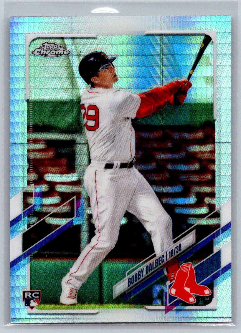 2021 Topps Chrome #151 Bobby Dalbec Prism Refractor RC