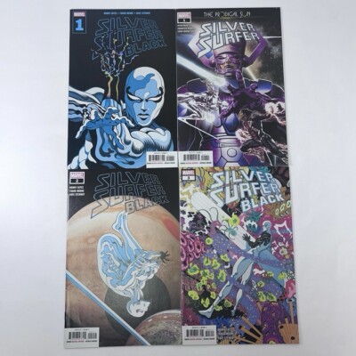 Silver Surfer Black Marvel Comics Issue #1-3 Lot of 4 US 2019 Fiction MCU Bundle