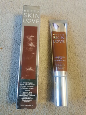 Becca Skin Love Weightless Blur Foundation - Walnuss 1,23oz (35ml). Nagelneu