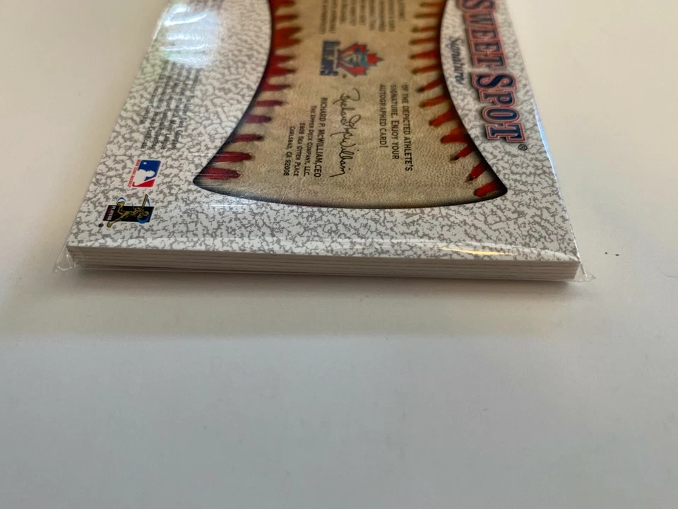 2001 Upper Deck Sweet Spot Classics Signatures Carlos Delgado - Image 4 of 4