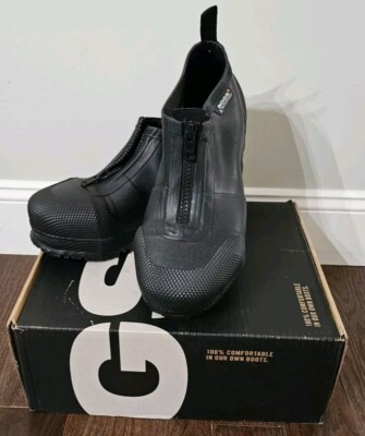 Brand New BOGS Black Overshoe Zip Unisex Size 7