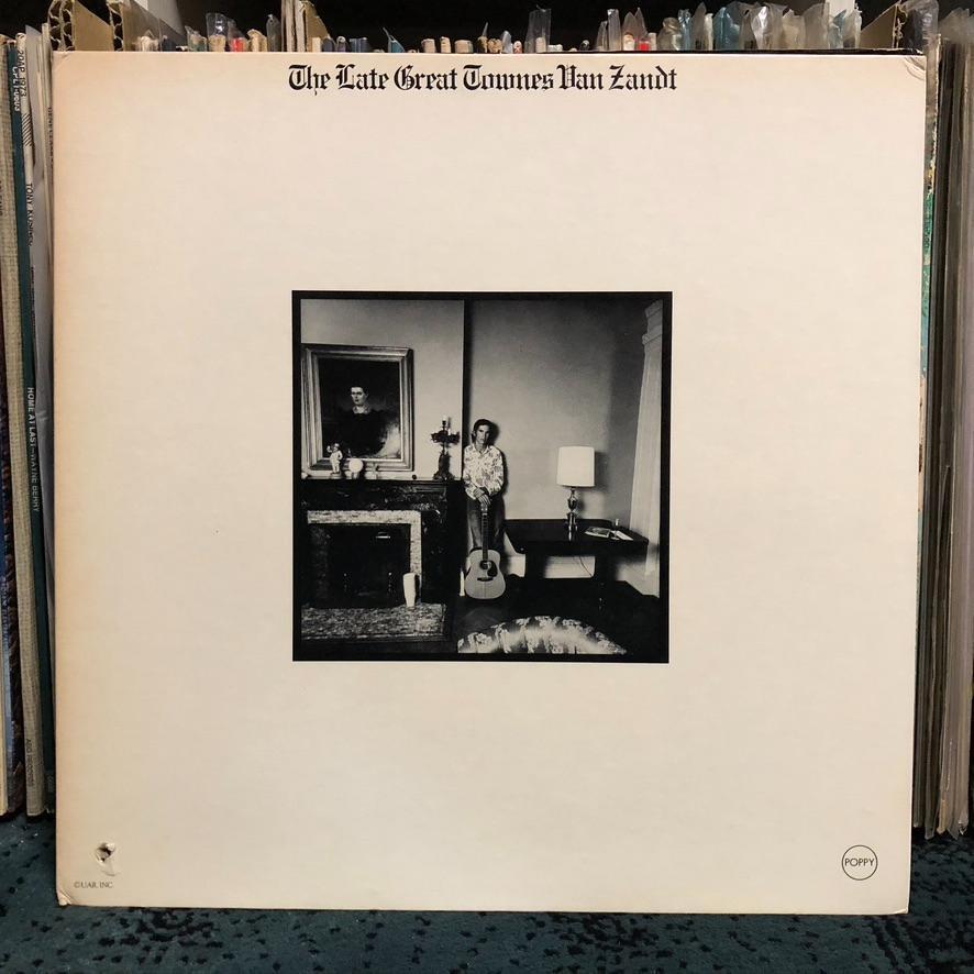 Townes Van Zandt Late Great Townes Van Zandt US Original Poppy PP