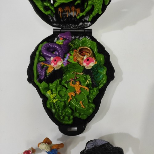 Mighty Max Doom Zones Serie 2 Ape King Gargantua playset completo 2 - Foto 4 di 12