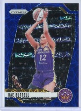 2024 Panini Prizm WNBA Blue Velocity 62 Rae Burrell Los Angeles Sparks
