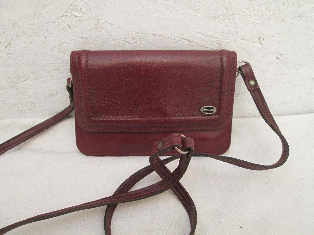 Petit sac main bandouli re en cuir vintage bag eBay