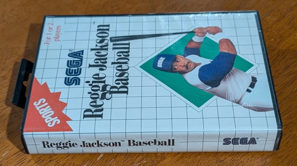 1988 Sega Master System Reggie Jackson Baseball CIB *Very Good Condition* - Image 4 of 4