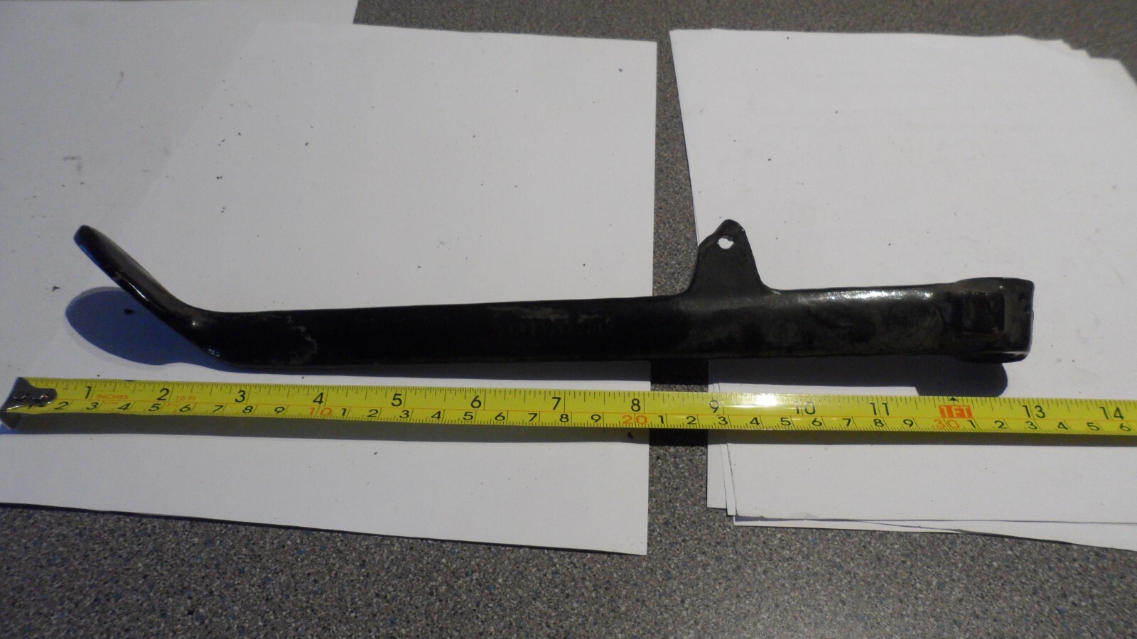 Vintage Classic ORIGINAL VELOCETTE SIDE STAND REMOVED FROM A VELOCETTE VENOM