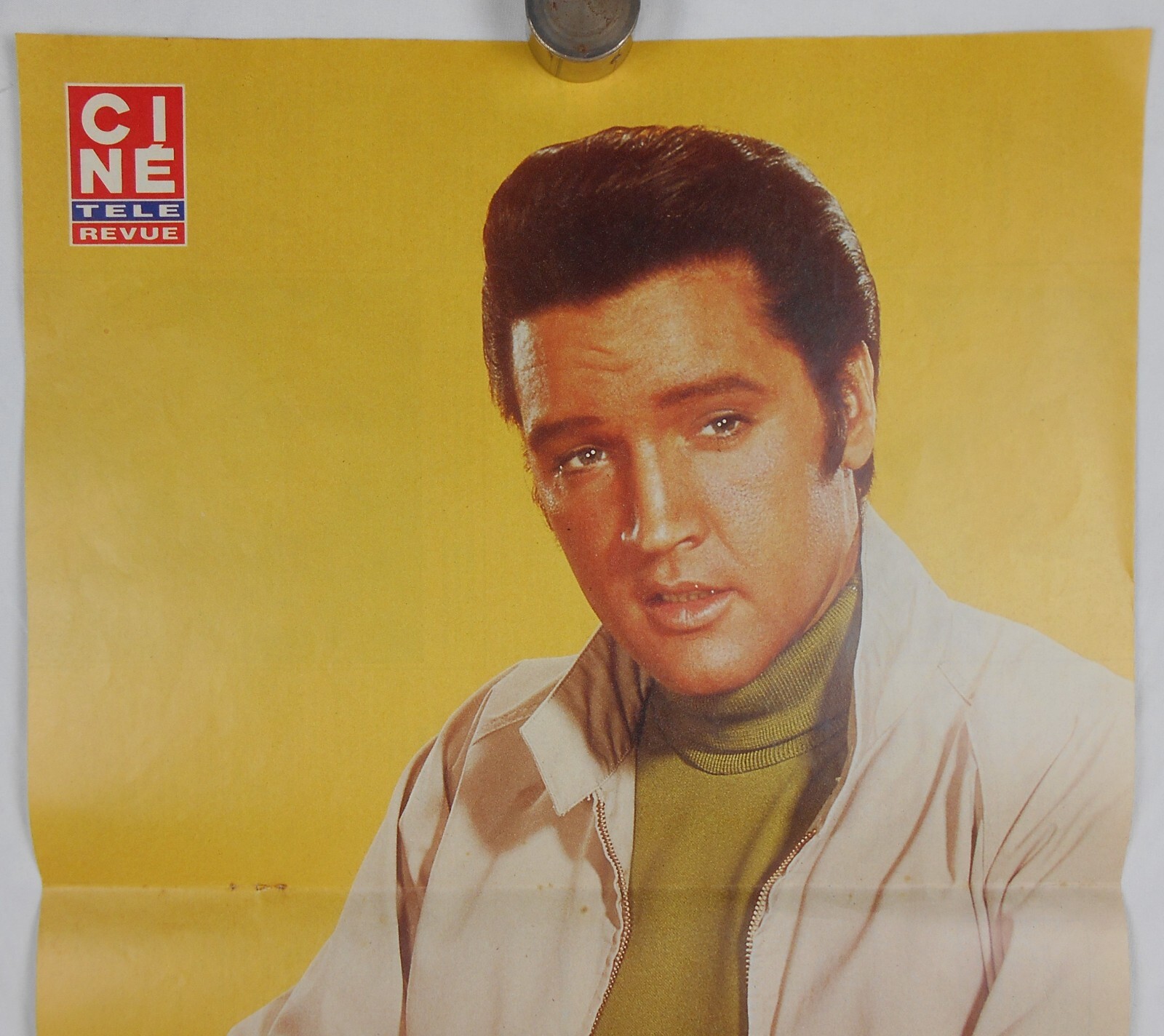 Vintage Original Elvis Presley Magazine center fold