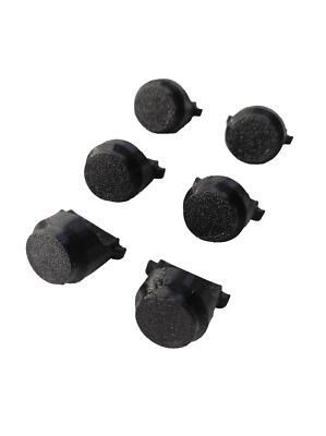 For 2021-2022-2023 Ford Transit Bumper Caps Black Parking Sensors Caps Set of 6