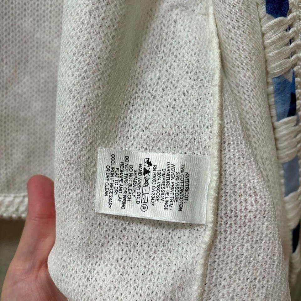 Nic+Zoe Staycation 3/4 Sleeve Jacket XL White eBay