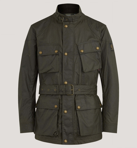 BELSTAFF Mens Faded Olive Trialmaster Jacket SIZE UK46 IT56 3XL BNWT Authentic - Picture 21 of 21