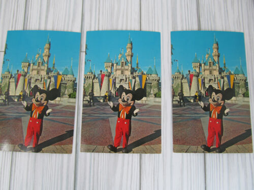 Vintage Disneyland Klapp- & Postkarten Tourist Sammlung 70er Jahre Szenen Bilder H3 - Bild 6 von 7