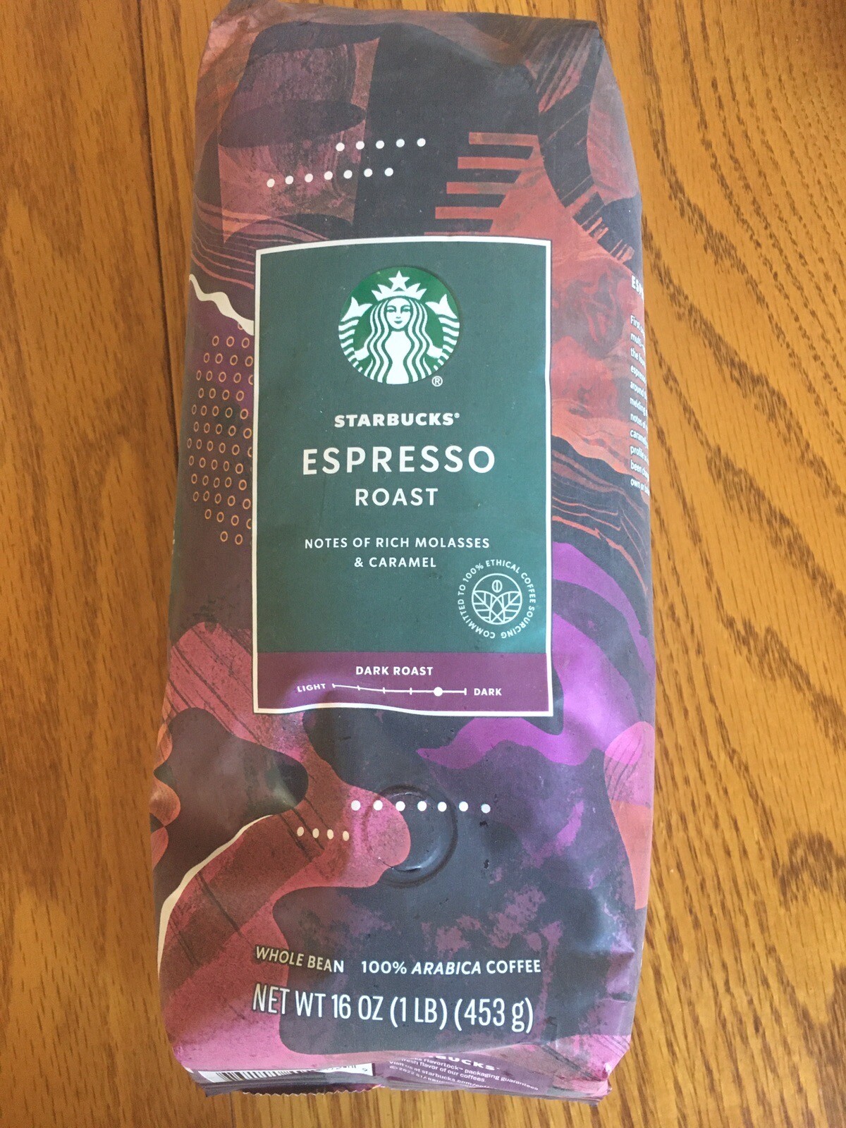 Starbucks+Blonde+Espresso+Light+Roast+Whole+Bean+Coffee++16oz for sale