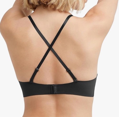 NEU Maidenform DM2322 Schwarz Triangel Bralette Bügel BH 2XL - Bild 4 von 5