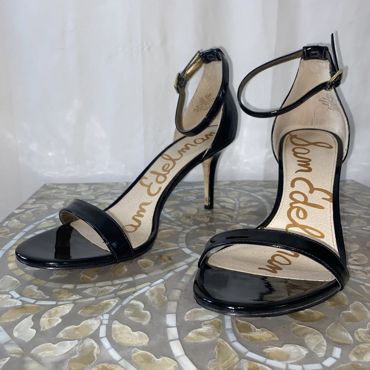 Ariella ankle strap sandal sam best sale edelman