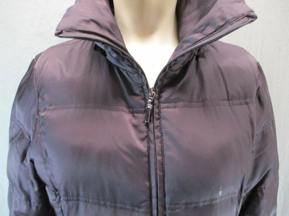 Abrigo Parka Kenneth Cole Reaction Talla S Mujer Negro Aislado Cálido GR6204 Foto 2 de 4