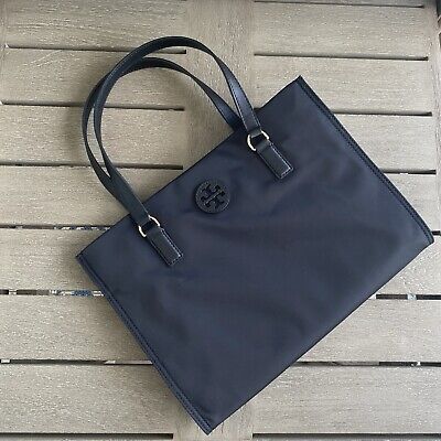 NEW Tory Burch Ella Small Nylon Tote 160633 In Black NEW Tory Burch Ella Small Nylon Tote 160633 In Black