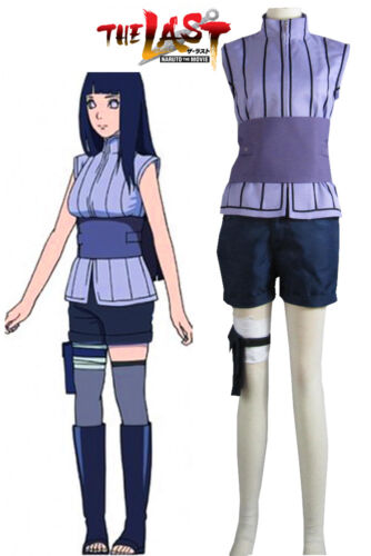 Missing Friend look for Hinata Hyuga Ninja Uniform Cosplay Costume Custom Made NEW | eBay