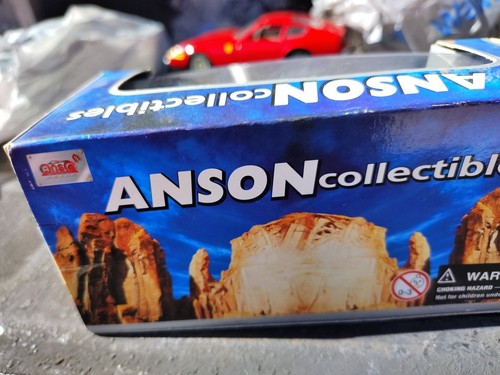 Anson Chevy Silverado 3500 Dually Crew Cab Pickup Truck GOLD 1:43 Scale Bad Pain - Picture 10 of 13