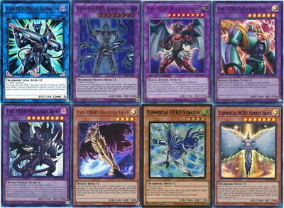 Yugioh Evil HERO 2024 Deck - Malicious Bane Sinister Necrom Inferno Wing Gold | eBay Yugioh Evil HERO 2024 Deck - Malicious Bane Sinister Necrom Inferno Wing Gold | eBay