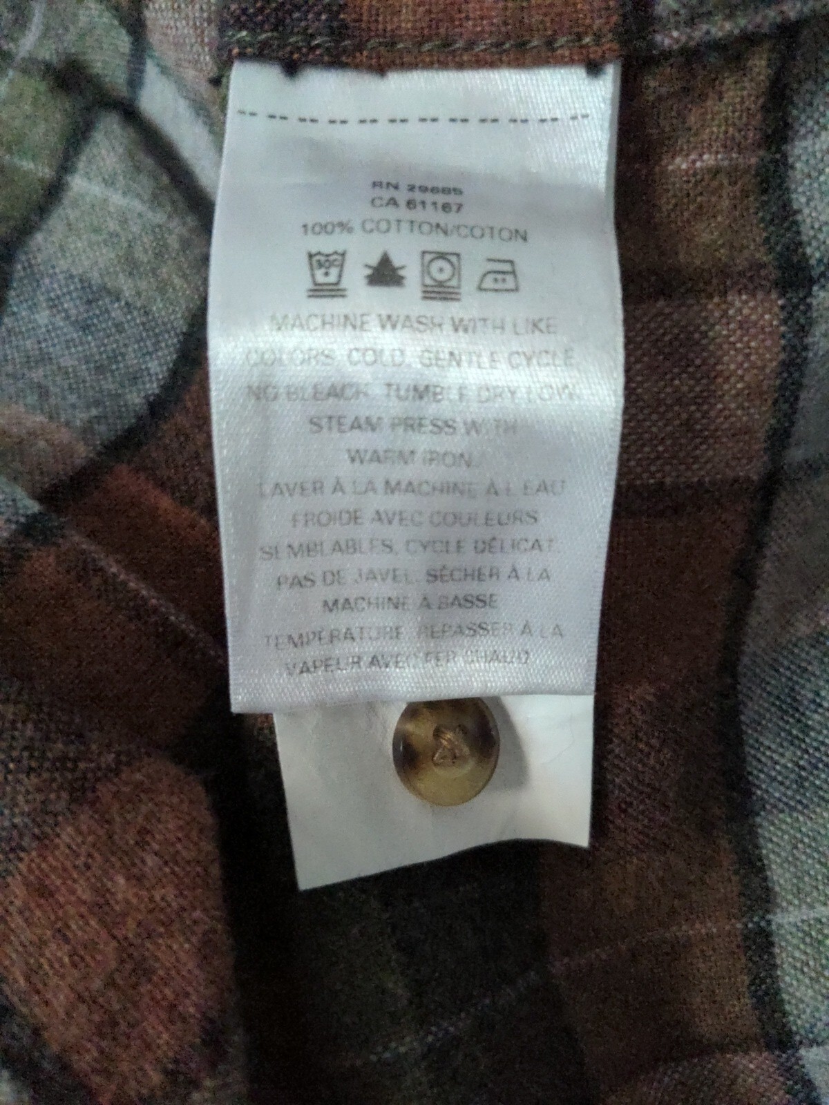 Pendleton Men's Medium Mason Button Flannel Shirt… - image 7