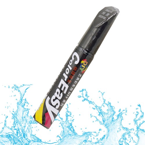 1× Black Car Paint Repair Pen Scratch Remover Touch Up Coat Applicator Fix Tool - Imagen 4 de 9