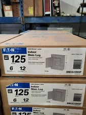 Eaton BR612L125FDP 125A  Main Lug Loadcenter 3.56 L x 11 W x 13 H in.