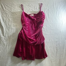 Urban Outfitter Suede Large Dress Maroon