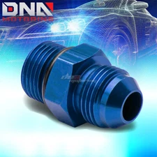 8AN AN8 8-AN 3/4-16 UNF OIL/FUEL LINE HOSE END MALE/FEMALE FITTING ADAPTOR BLUE