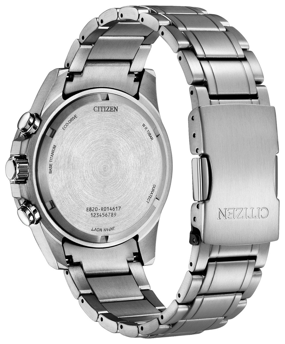 Citizen Men's Sport Perpetual Calendar Eco-Drive Silver Watch 43MM