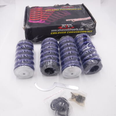 AJP Distributors Coilover 0-3'' Lowering Springs Blue for 1989-1994 Nissan 240SX