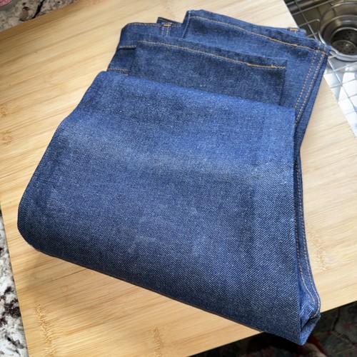 Vintage 90’s Levi’s 505 Orange Tab NWT 34x36 Raw Denim Made In USA - Picture 8 of 11