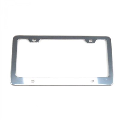 Licence Plate Frame Holder 2-Pack Chrome Stainless Steel License Plate Frames – With Screw Caps, Legal For All Vehicles Chrome Stainless Steel License Plate Cover - Foto 10