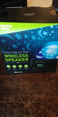 sharper image bluetooth star projector speaker