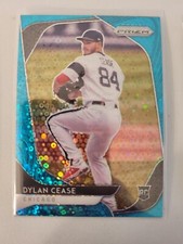 Dylan Cease Rookie Teal Donut Circles 10/15 2020 Panini Prizm Baseball