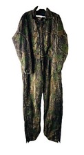 Vintage 80s Streetwear Coveralls Mens Medium Faded Camouflage Insulated USA