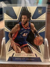 Saddiq Bey RC #662 20-21 Panini Phoenix Chronicles Detroit Pistons Rookie&Stars