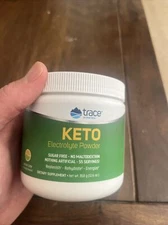 Trace Minerals KETO Electrolyte Powder - Lemon Lime 330g (11.6 oz) Powder