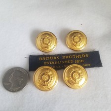 新品未使用BrooksBrothers 七宝焼ゴールドボタン7個カレンダーセット 新品未使用BrooksBrothers 七宝焼ゴールドボタン7個カレンダー