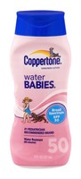Coppertone Sunscreen Lotion Water Babies Spf 50 8 Oz on sale Coppertone Sunscreen Lotion Water Babies Spf 50 8 Oz on sale