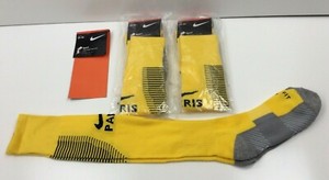 yellow nike soccer socks