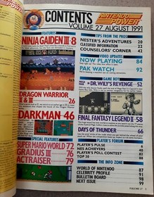 Nintendo Power Volume 27: Mega Man With Star Wars Poster! NES GAMEBOY