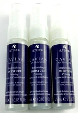 Alterna Caviar Moisture Priming Leave-In Conditioner ~ .85fl Oz/25ml ~ Lot of 3