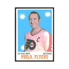 1970 Topps Ed Van Impe Philadelphia Flyers #80