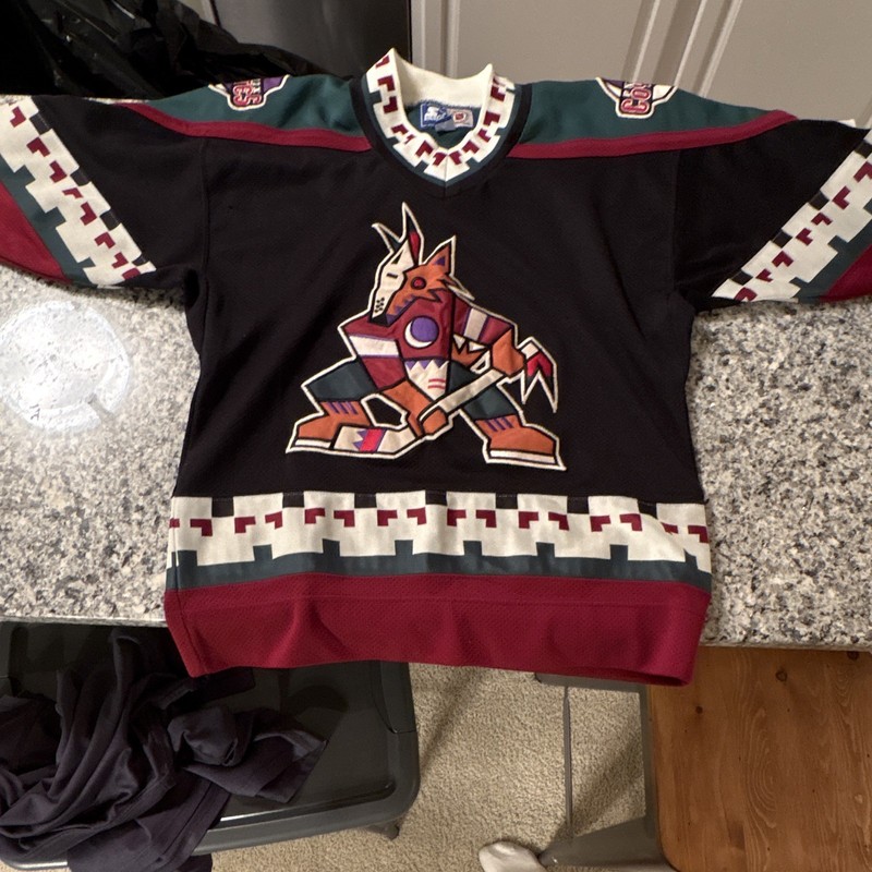 NHL Phoenix Arizona Coyotes Hockey Jersey Youth Size S/M Small Medium LN.