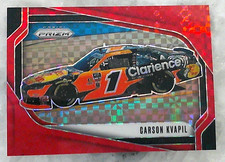 Carson Kvapil 2025 Prizm Racing Red Power Prizm Parallel #153/175