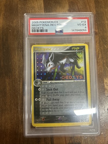 Mightyena graded PSA 4 for sale on eBay
