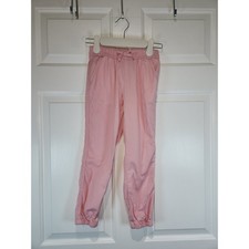 Girl's sz 6 Place Pink Lightweight Pants Pull On Elastic Waist