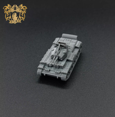 3D Printed 1/144 Britain M3AA Crusaders Cruiser Tank Unpainted Model